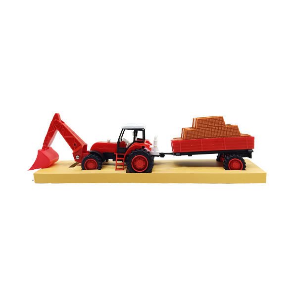 Toysan Kepçeli Römorklu Traktör