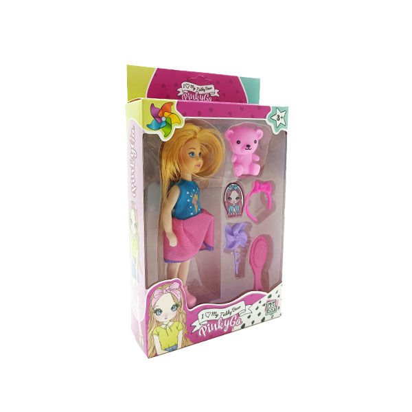 Rastplay Pinky Go Ayıcıklı Bebek Seti