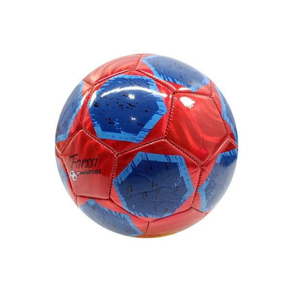 Parlak Futbol Topu Kırmızı