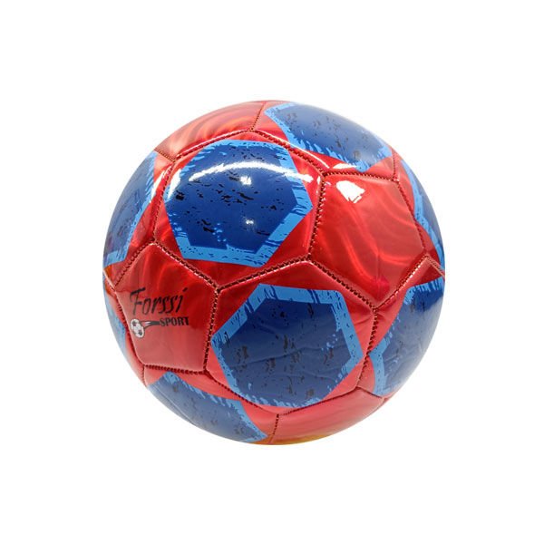 Parlak Futbol Topu Kırmızı