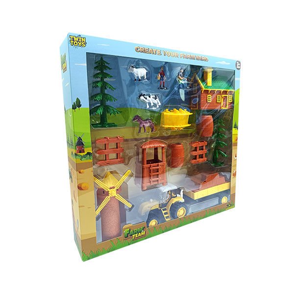 Toysan Çiftlik Seti Ev