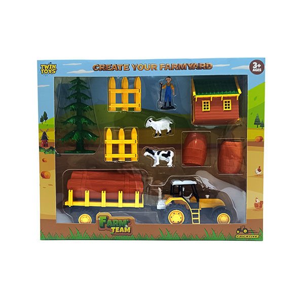 Toysan Küçük Çiftlik Seti Kulübe