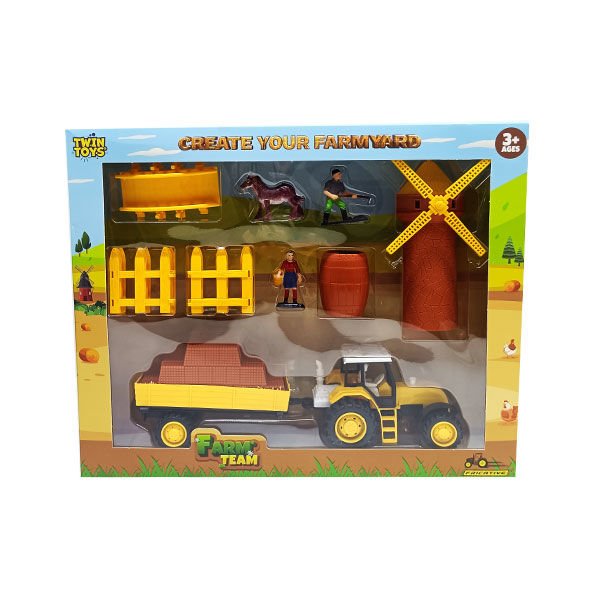 Toysan Küçük Çiftlik Seti Değirmen