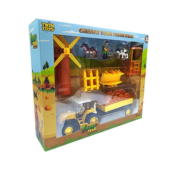 Toysan Küçük Çiftlik Seti Kabin