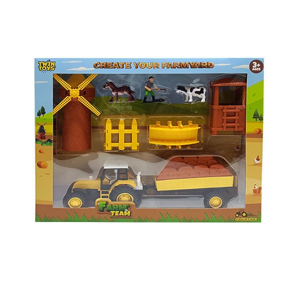 Toysan Küçük Çiftlik Seti Kabin