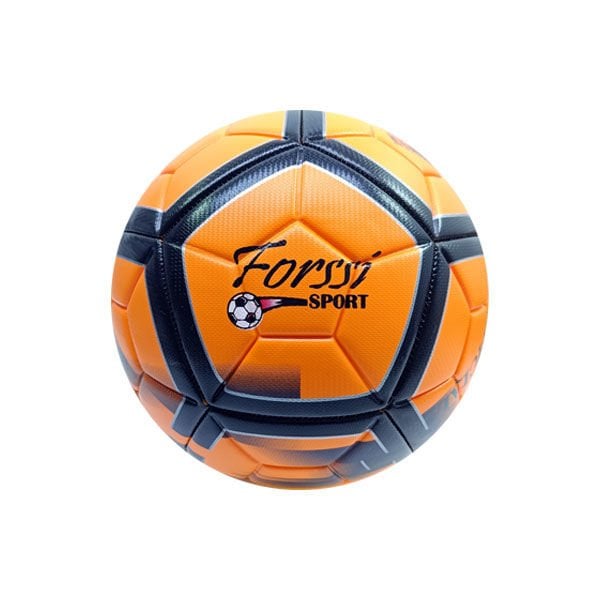 Renkli Futbol Topu Turuncu-Siyah