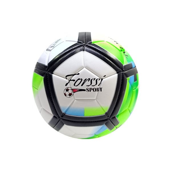 Renkli Futbol Topu Beyaz-Yeşil