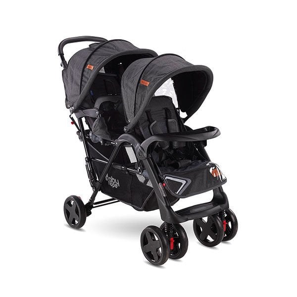 Baby Hope 738 İkiz Puset Siyah