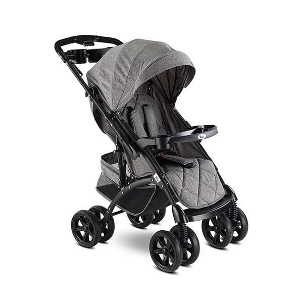 Baby Hope Polo Çift Yönlü Puset Bebek Arabası Gri