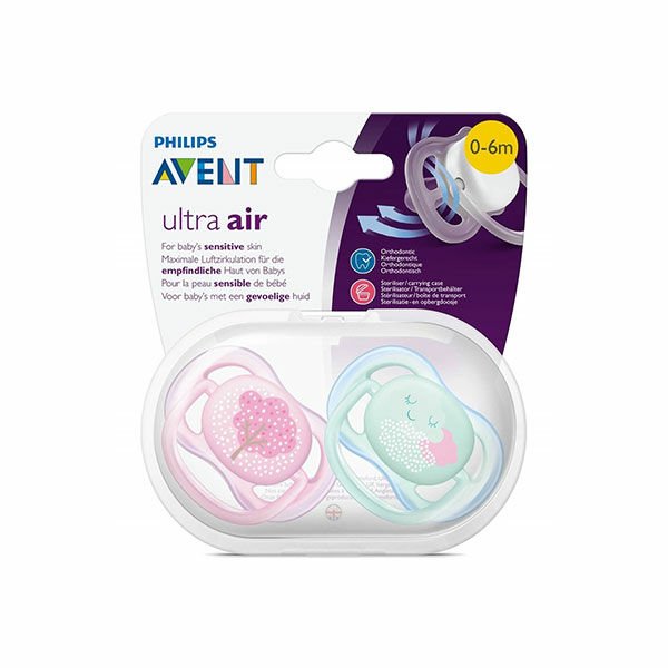 Philips Avent Ultra Air Emzik 0-6 Ay Kız Desenli