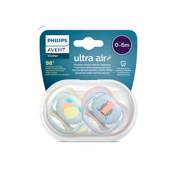 Philips Avent Ultra Air Silikon Emzik 0-6 Ay 2li