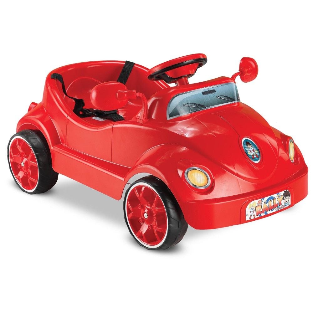 Baby Hope 406 Rally Pedallı Araba-Kırmızı