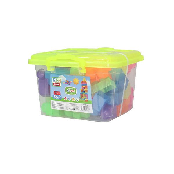 Play Blox Neon Bloklar 56 Parça