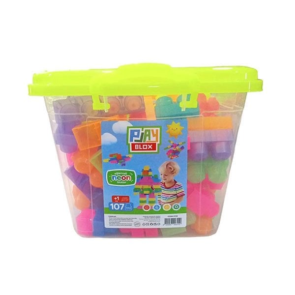 Play Blox Neon Bloklar 107 Parça