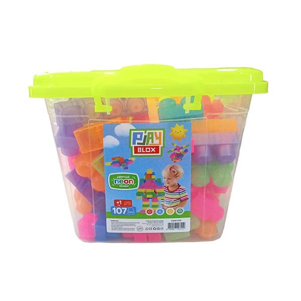 Play Blox Neon Bloklar 107 Parça