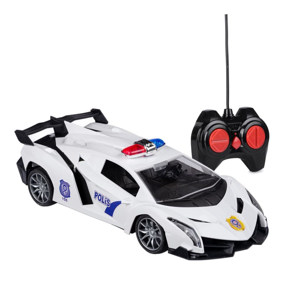 Kayyum Rd-002 RoadStar 1:16 Şarjlı Polis Araba