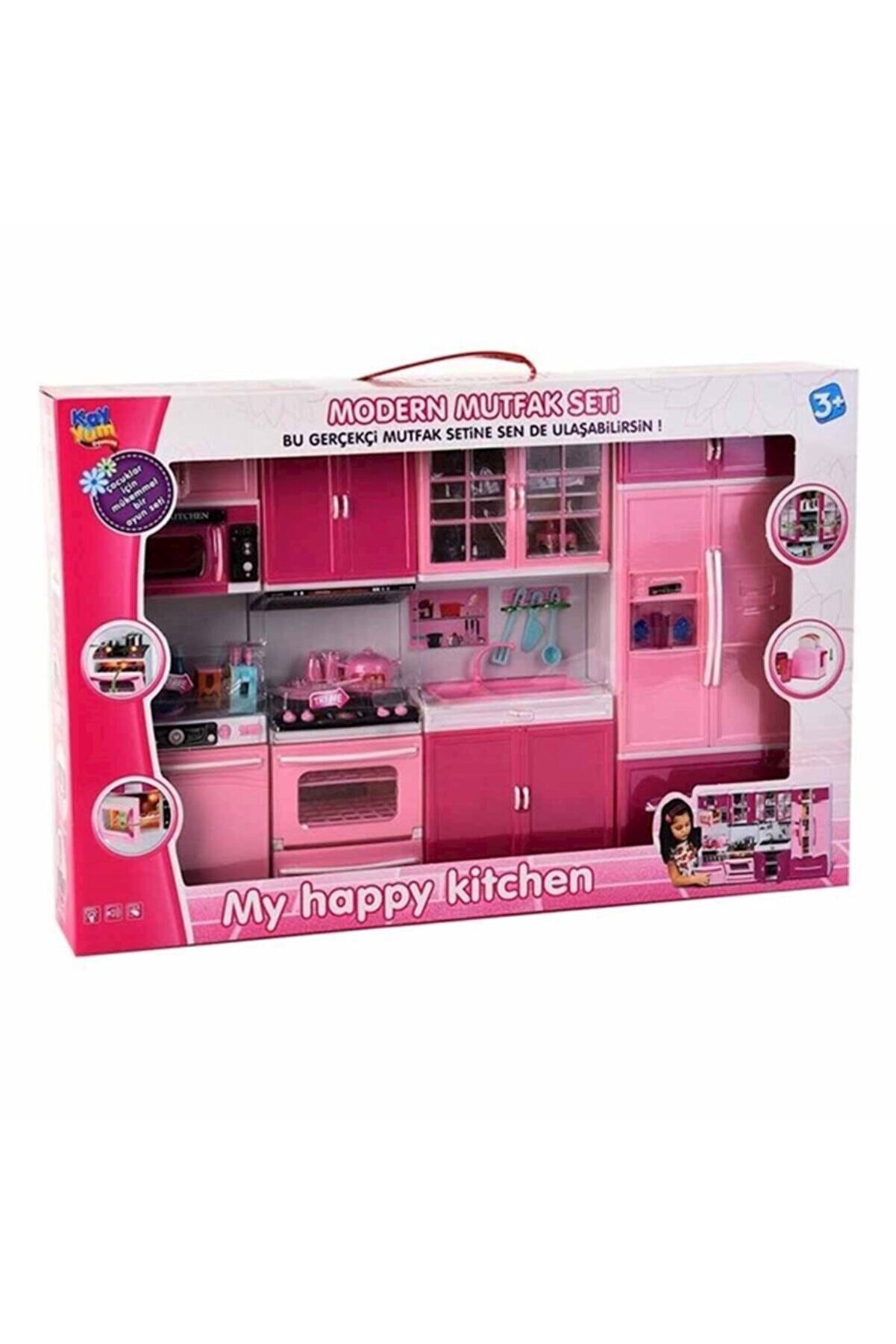 Kayyum 3836 My Happy Kitchen 4lü Mutfak Seti