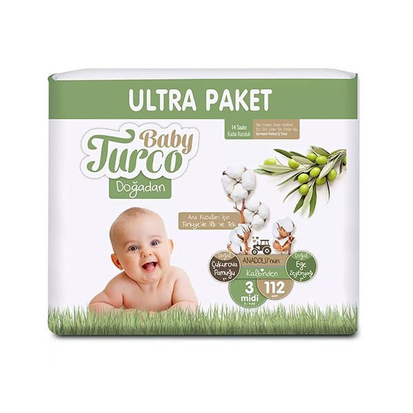 Baby Turco Doğadan Ultra Midi 3x112