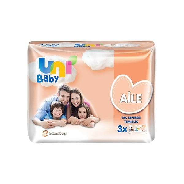 Uni Baby Aile Islak Mendil 3x52