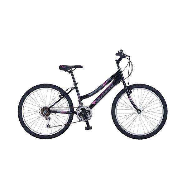 Salcano Excel 26 Lady 26 Jant Dağ Bisikleti Siyah Mor Koyu Gri