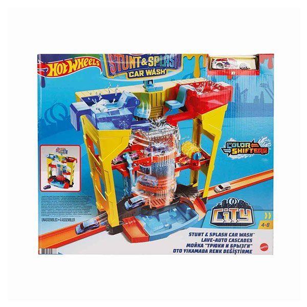 Hot Wheels Oto Yıkamada Renk Değiştirme