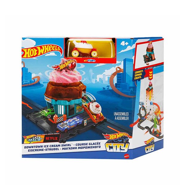 Hot Wheels Şehir Hayatı Downtown Ice Cream Swirl