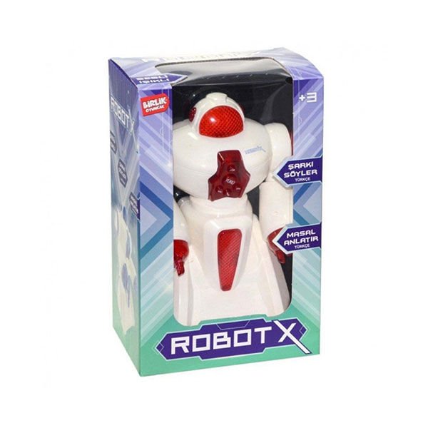 Birlik URT010-002 - Vakumsuz Kutu Türkçe Sesli Pilli Robot