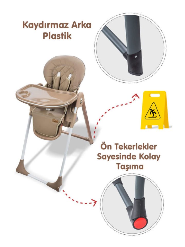 Babycare Multıflex Mama Sandalyesi Kahve