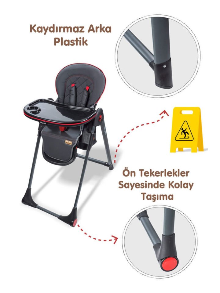 Babycare Multıflex Mama Sandalyesi Siyah
