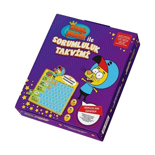 Chiva Kral Şakir Mıknatıslı Sorumluluk Takvimi