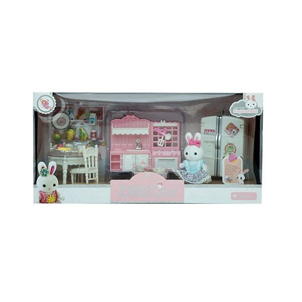 Mega Bay Dreamy Mini Tavşan Mutfak Seti