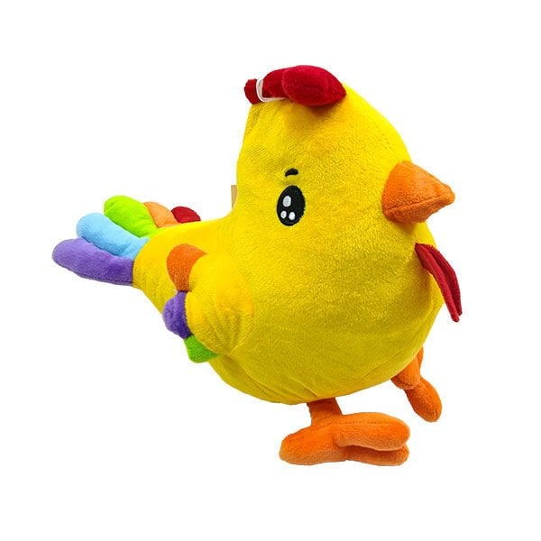 Akkuzu Horoz Peluş 30 Cm
