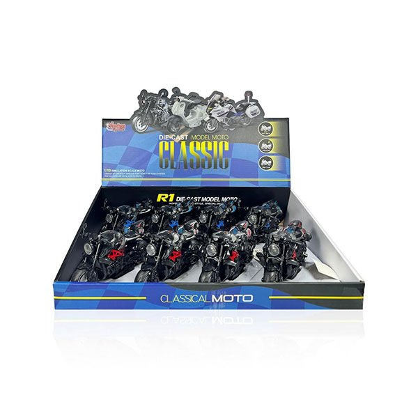 Vardem Die Cast Çek Bırak Işıklı Motosiklet