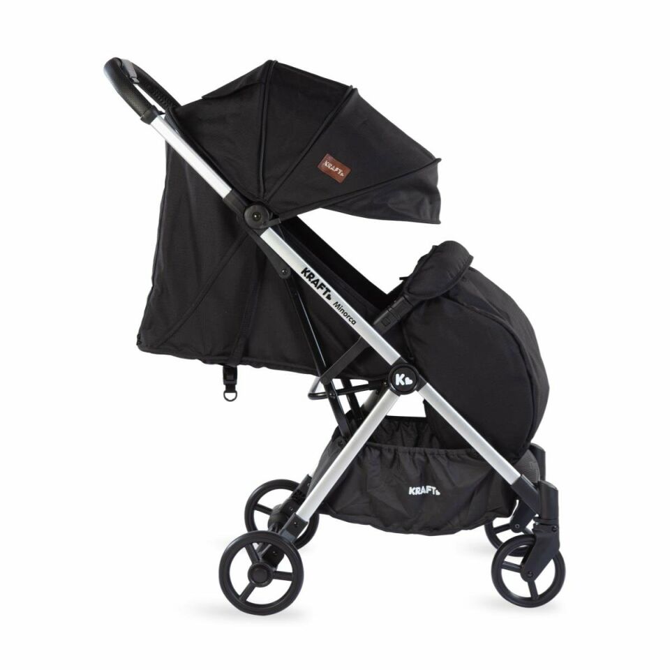Kraft Minorca Bebek Arabası Black Melange