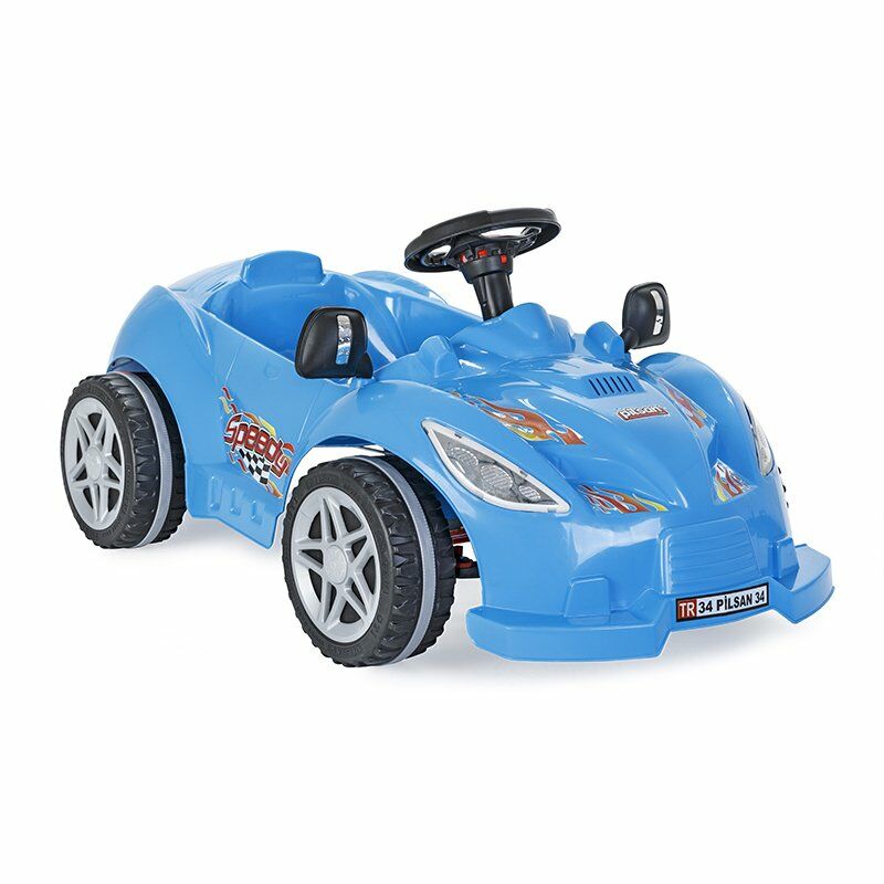 Pilsan Speedy Pedallı Araba-Mavi