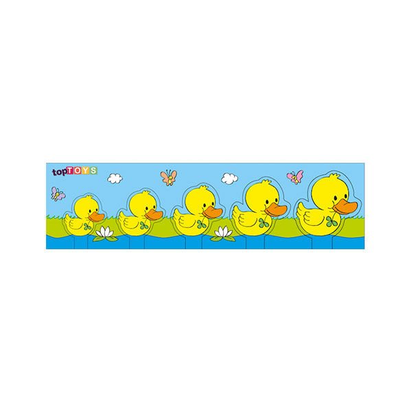Chiva Büyükten Küçüğe Sıralama Ördek Ahşap Puzzle