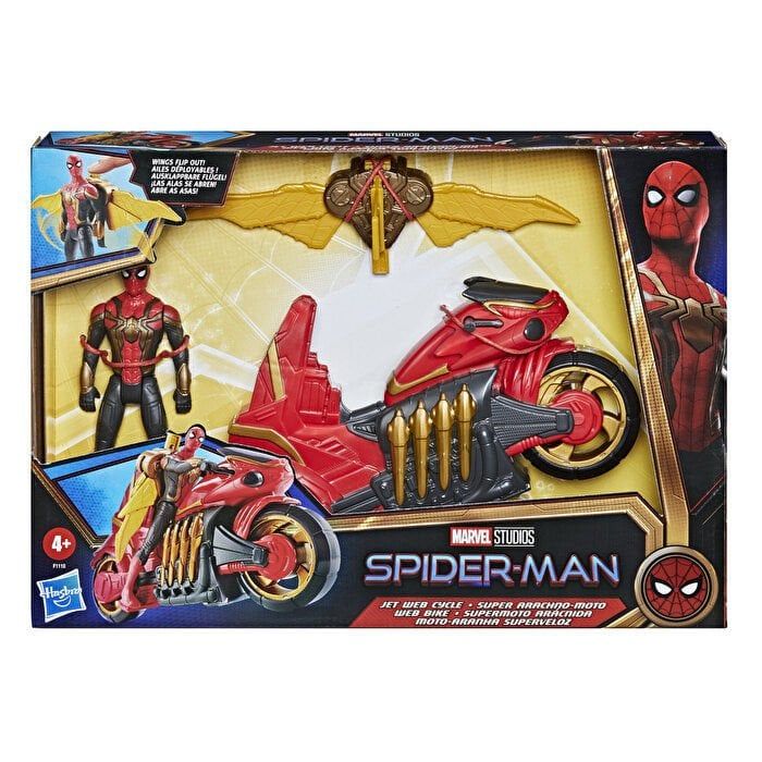 Spider Man Ve Süper Örümcek Motorsiklet