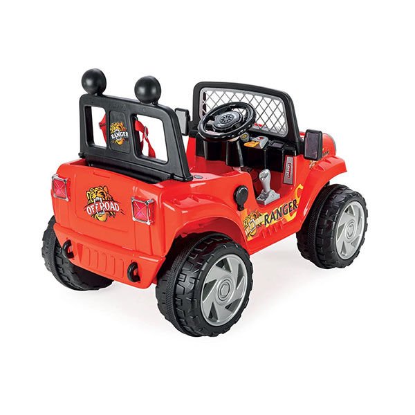 Pilsan Ranger Akülü Jeep 12V Kumandalı Kırmızı