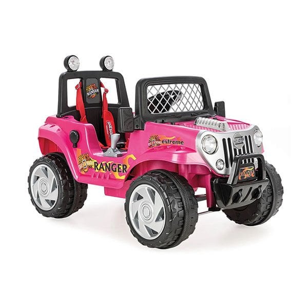 Pilsan Ranger Akülü Jeep 12V Kumandalı Pembe