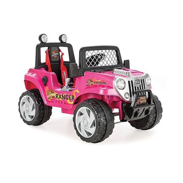 Pilsan Ranger Akülü Jeep 12V Kumandalı Pembe