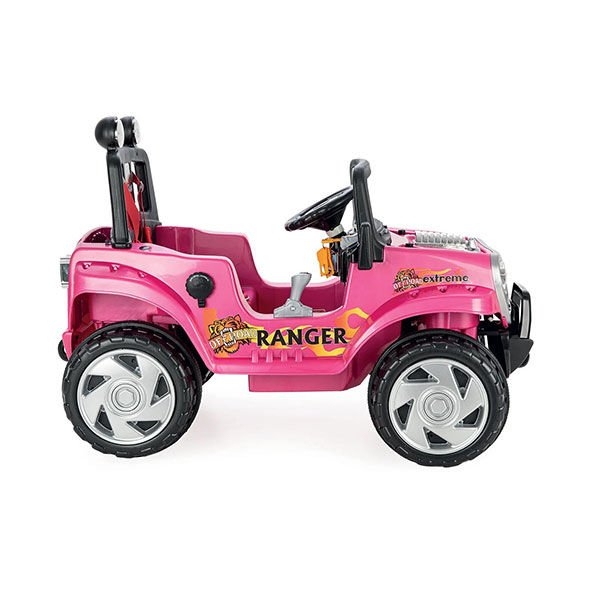Pilsan Ranger Akülü Jeep 12V Kumandalı Pembe