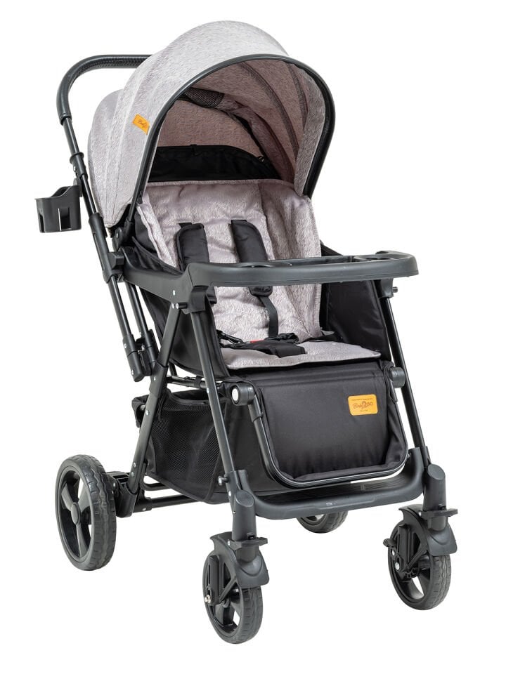 Baby2Go Milano Çift Yönlü Bebek Arabası Bej