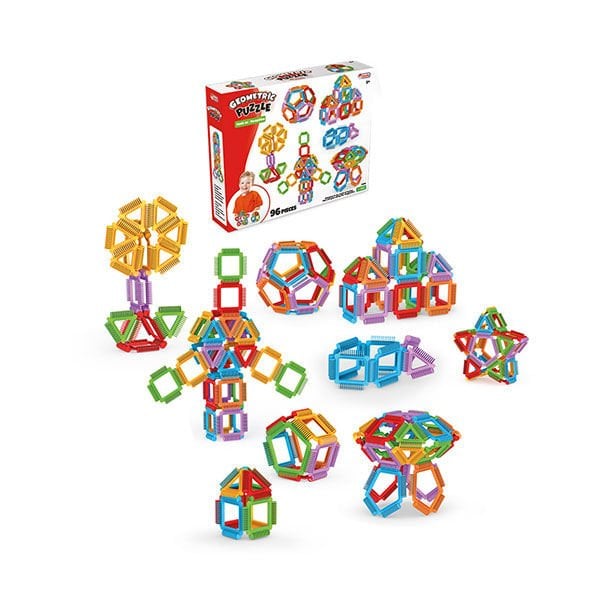 Dede Geometrik Puzzle 96 Parça