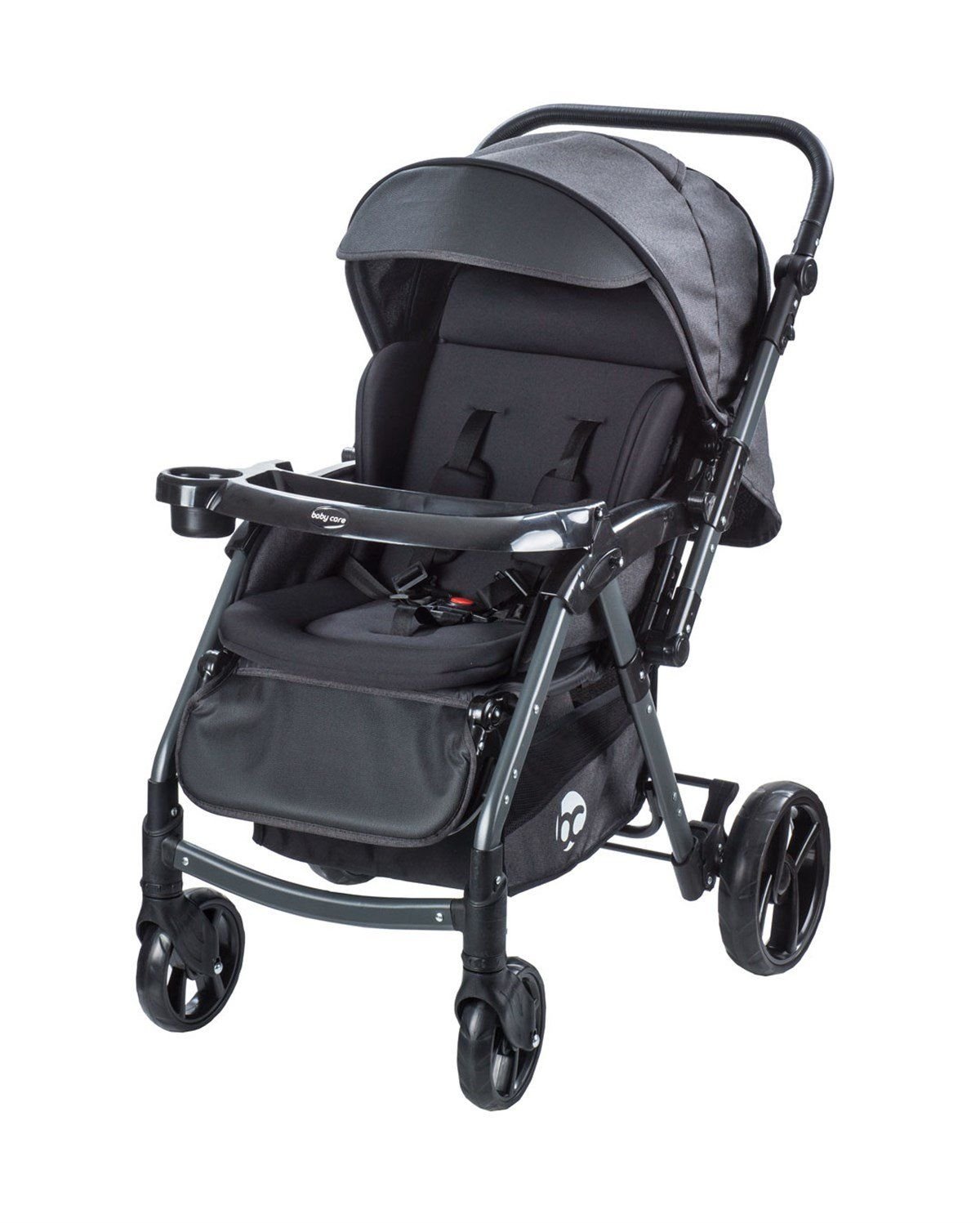 Babycare Combo Maxi Pro Çift Yönlü Bebek Arabası Siyah