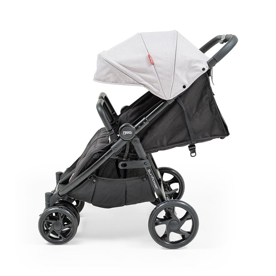 Baby2Go California İkiz Bebek Arabası Gri