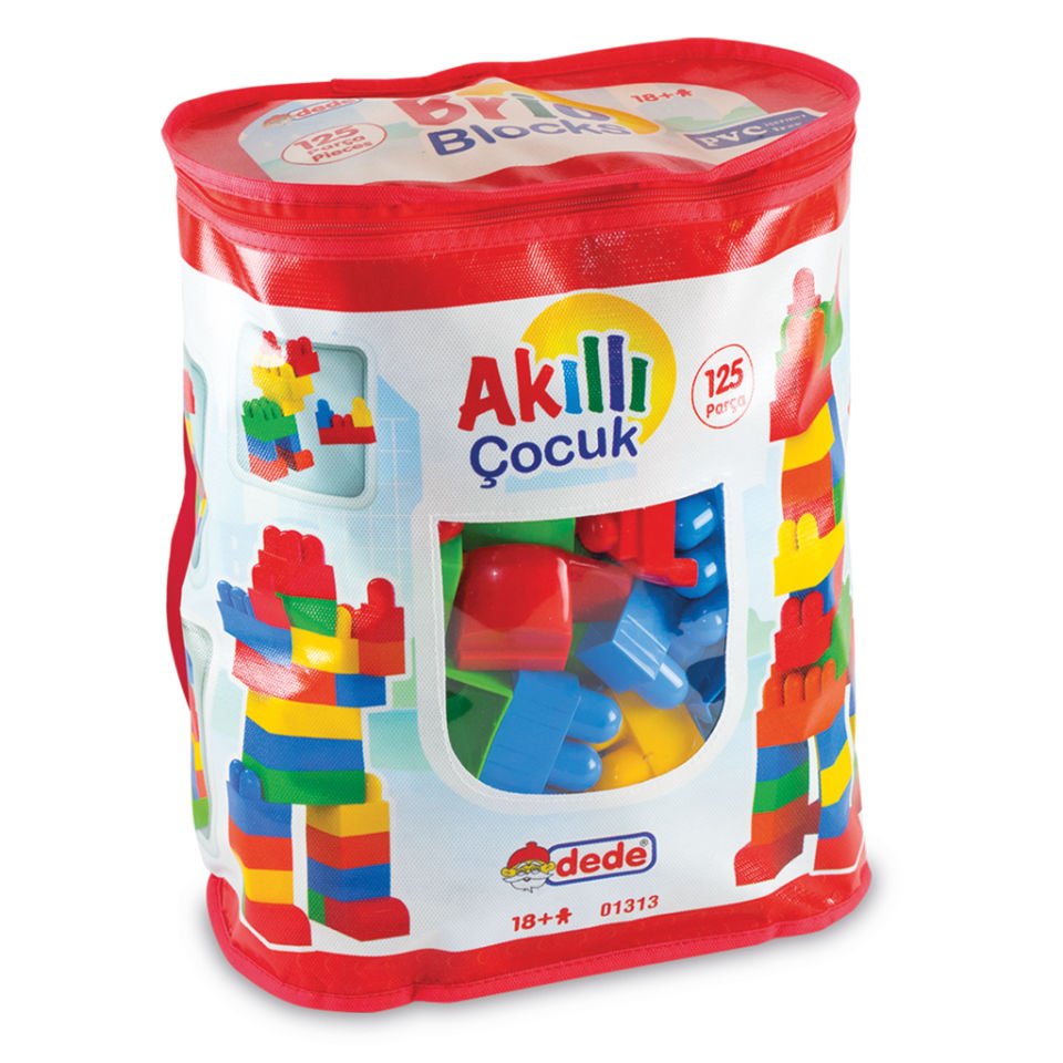 Dede Akıllı Çocuk 125 Parça Lego Seti