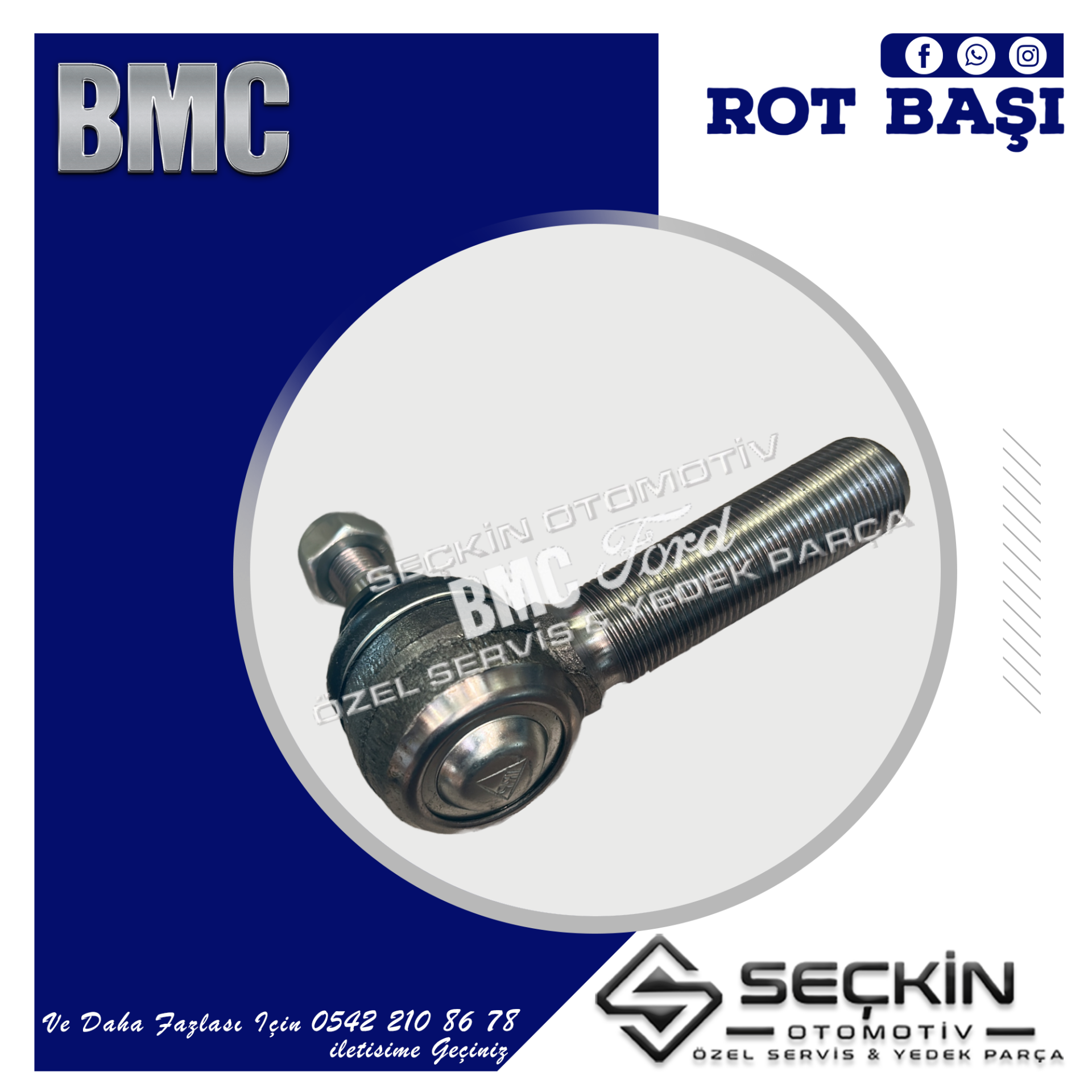 Bmc Levend Rot Başı Sol Diş