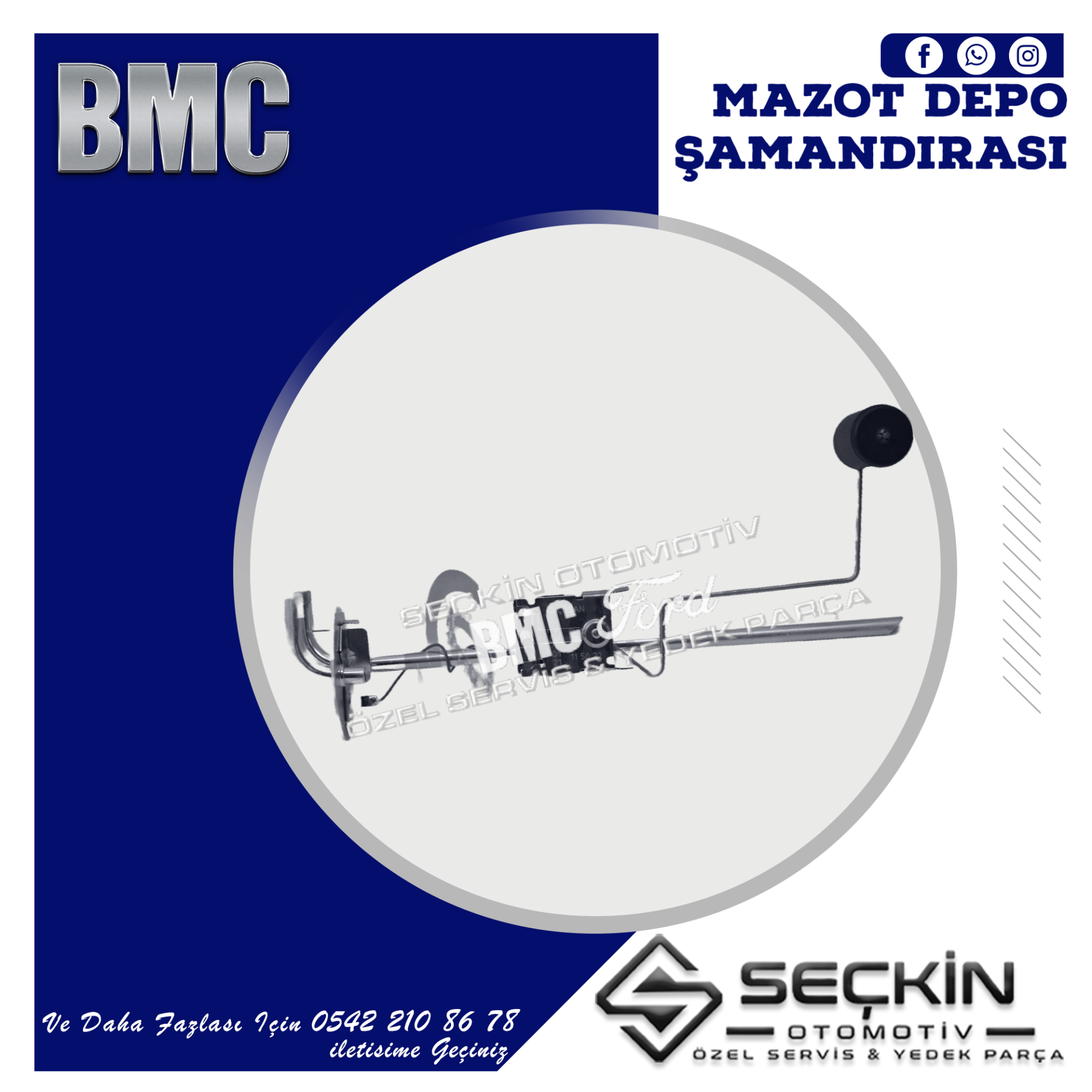 BMC LEVEND 3.0 MDS MAZOT DEPO ŞAMANDIRASI ESKİ MODEL