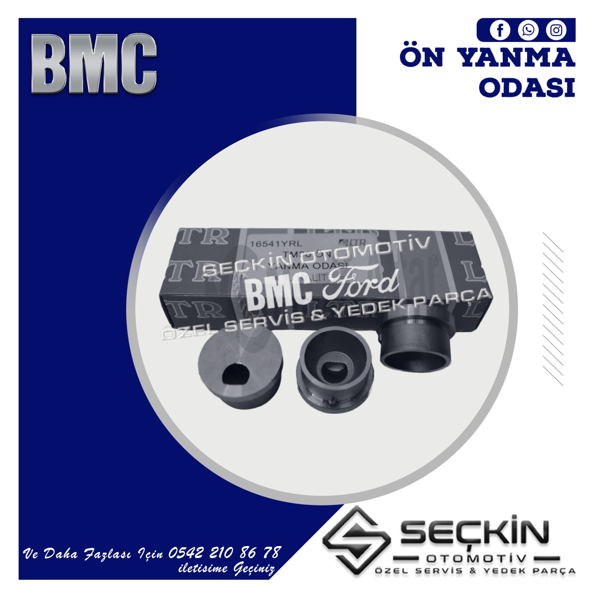 BMC 2.5 NİSSAN ÖN YANMA ODASI