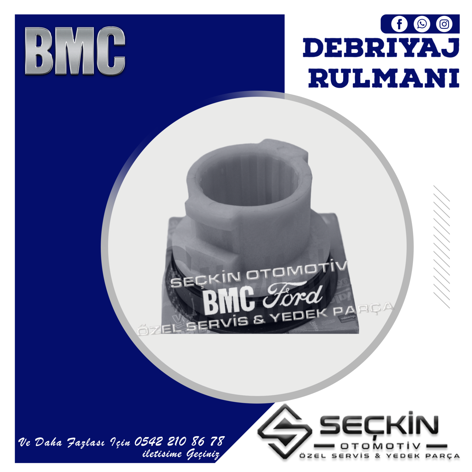 BMC TM 30 DEBRİYAJ RULMANI 5 VİTES